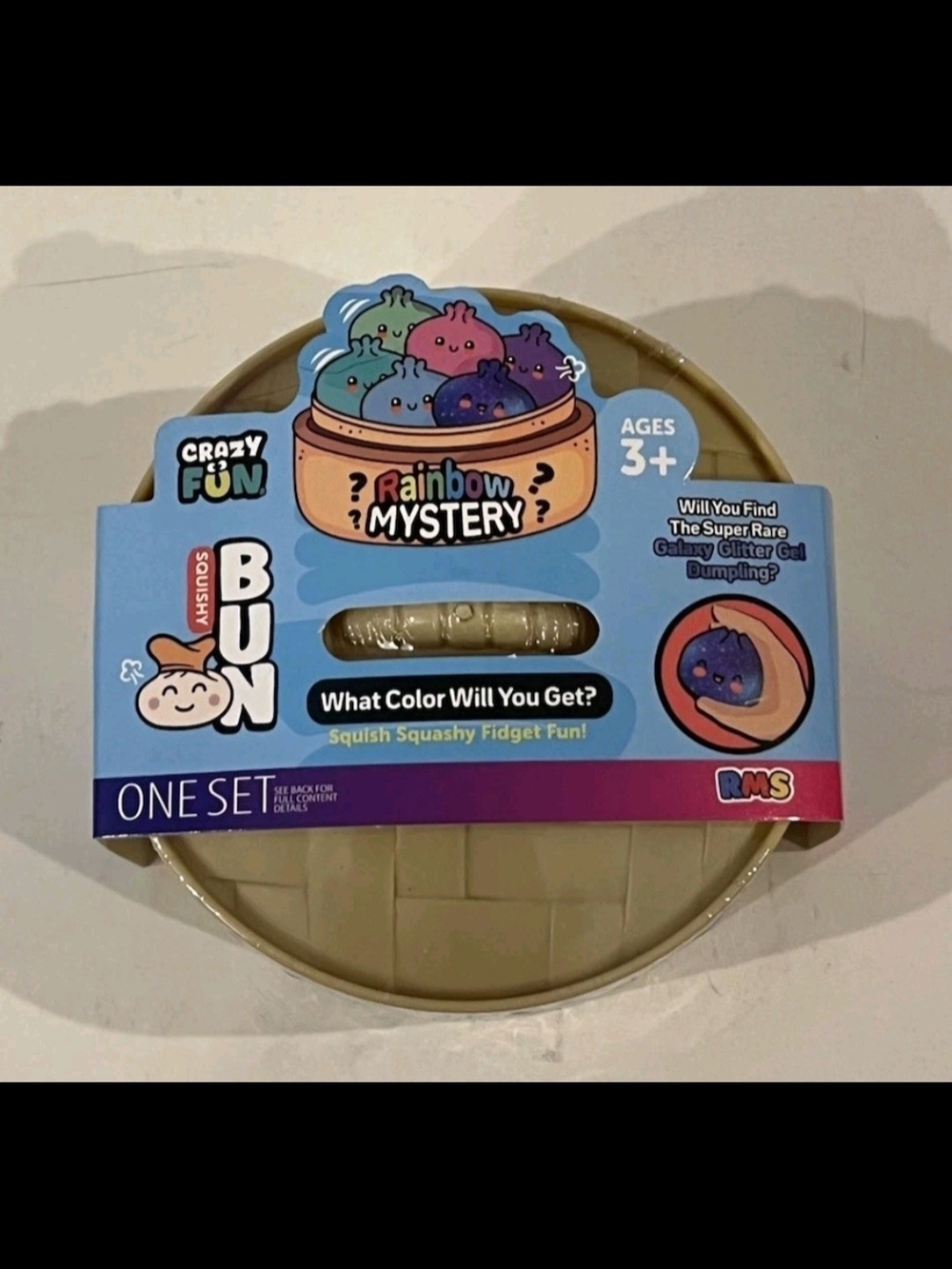 Rainbow Mystery Squishy Bun - Beige